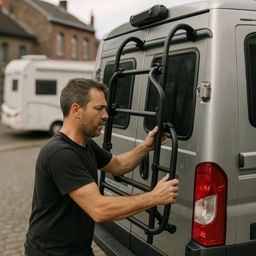 Installation De Porte-vélo Pour Van Aménagé à Seraing