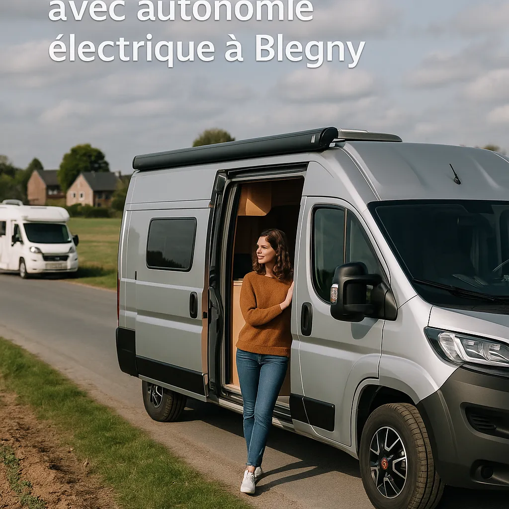 Location De Van Aménagé Avec Autonomie électrique à Blegny
