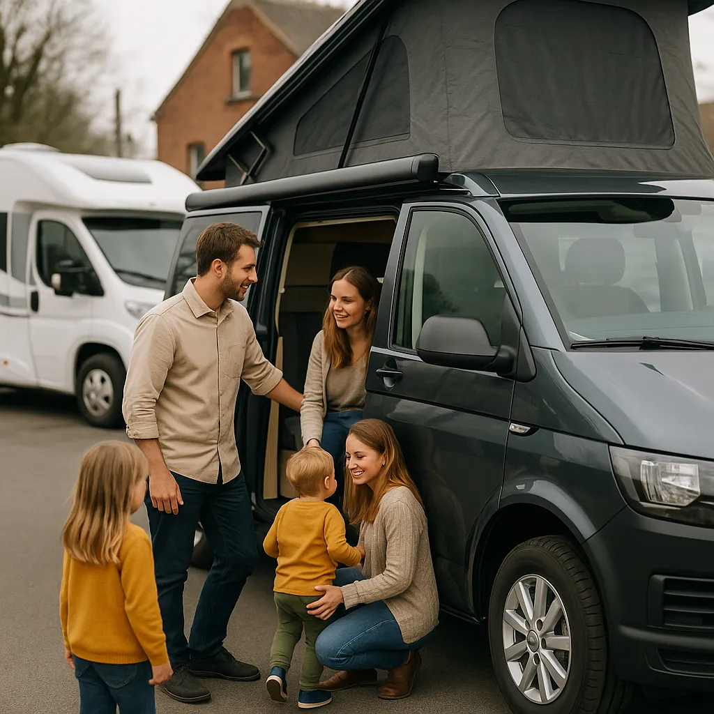 Location De Van Aménagé Pour Les Voyages En Famille à Beyne-heusay