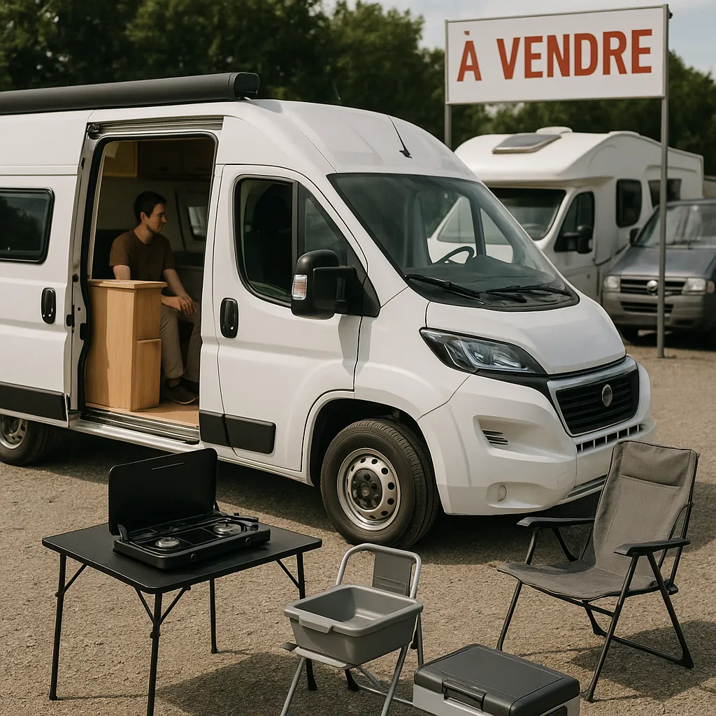 Van Aménagé à Vendre Avec Montage D'accessoires à Grâce-hollogne