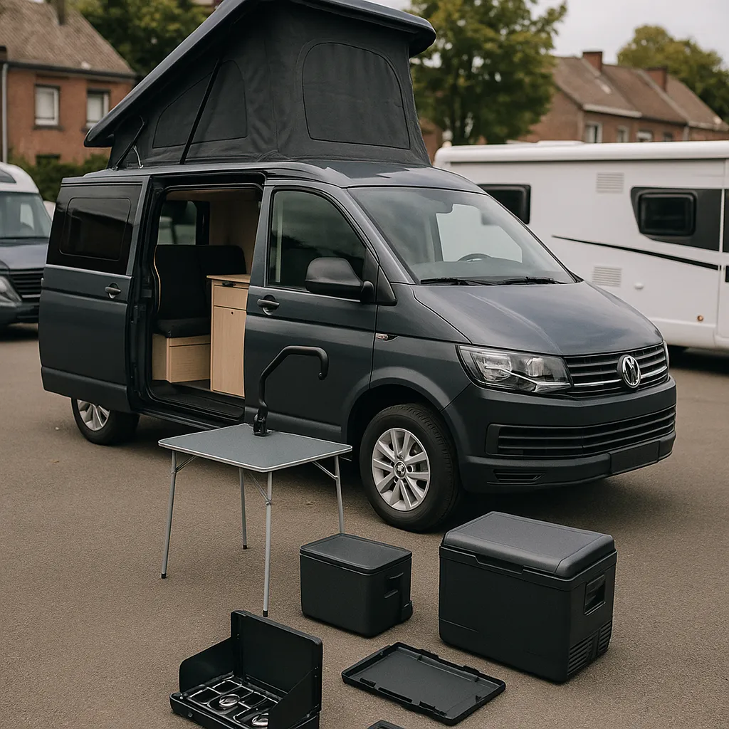 Van Aménagé à Vendre Avec Montage D'accessoires à Visé