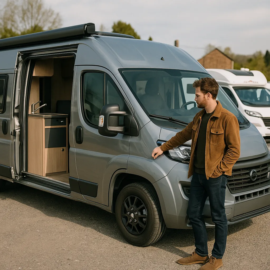 Vente De Van Aménagé Compact Et Récent à Flémalle