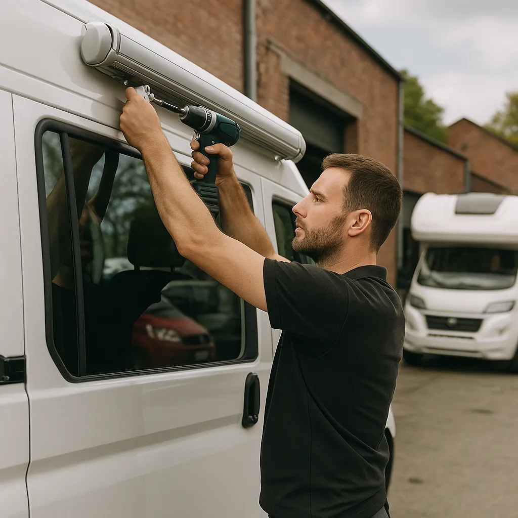 Installation Professionnelle D’accessoires Pour Van Aménagé à Seraing