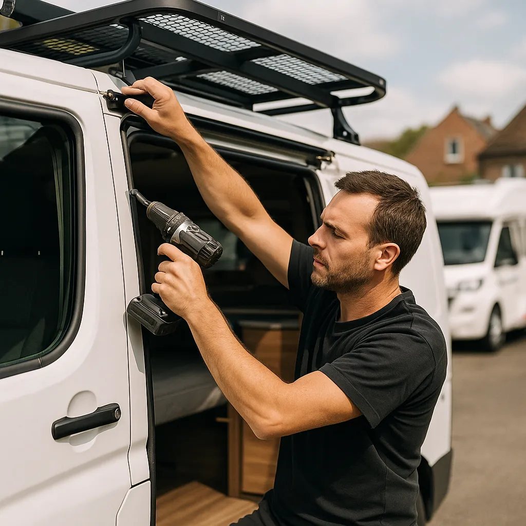 Installation Sur Mesure D’accessoires Pour Van Aménagé En Wallonie