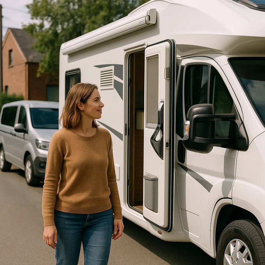 Location De Camping‑car Avec Douche Et Kilométrage Illimité En Belgique