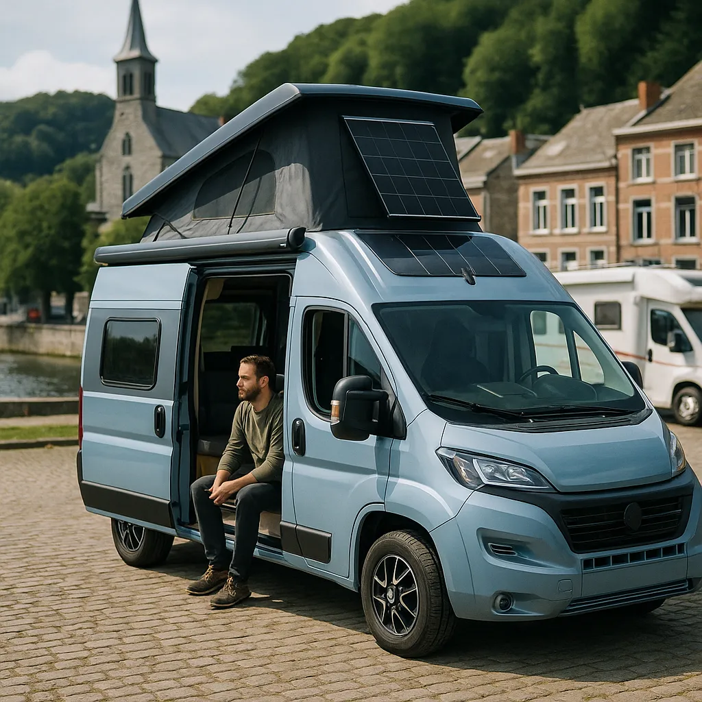 Location De Van Aménagé Avec Autonomie électrique Renforcée à Esneux