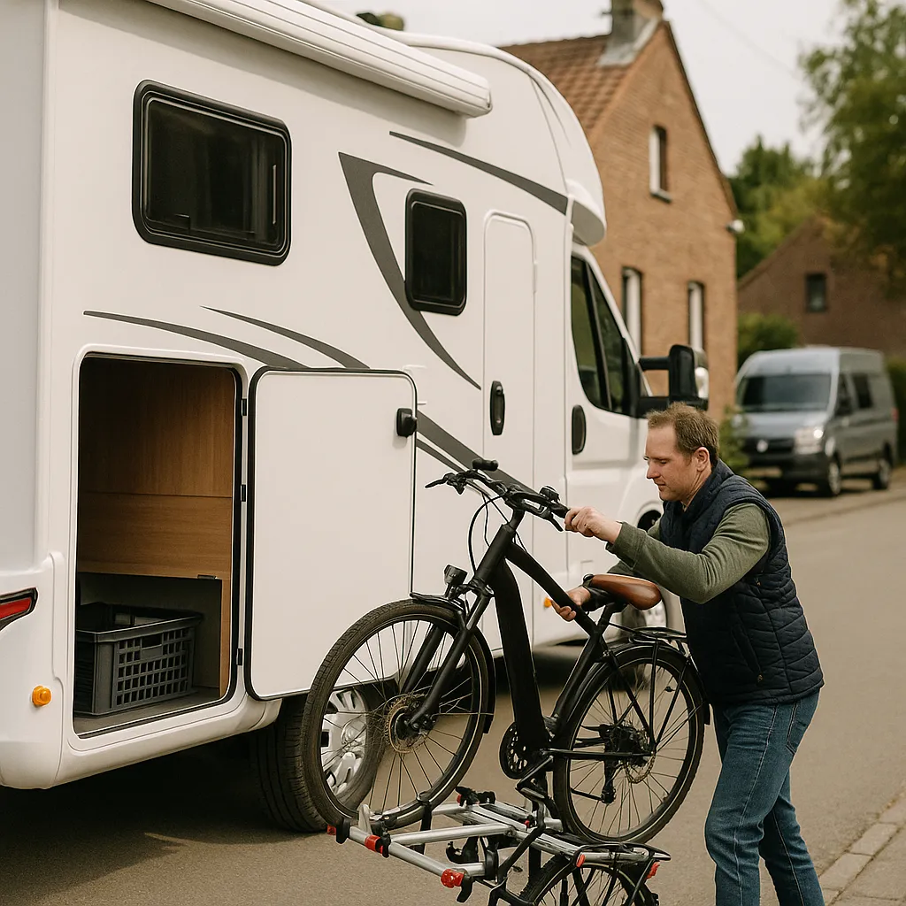 Louer Motorhome Avec Porte Vélos Et Soute Garage En Belgique