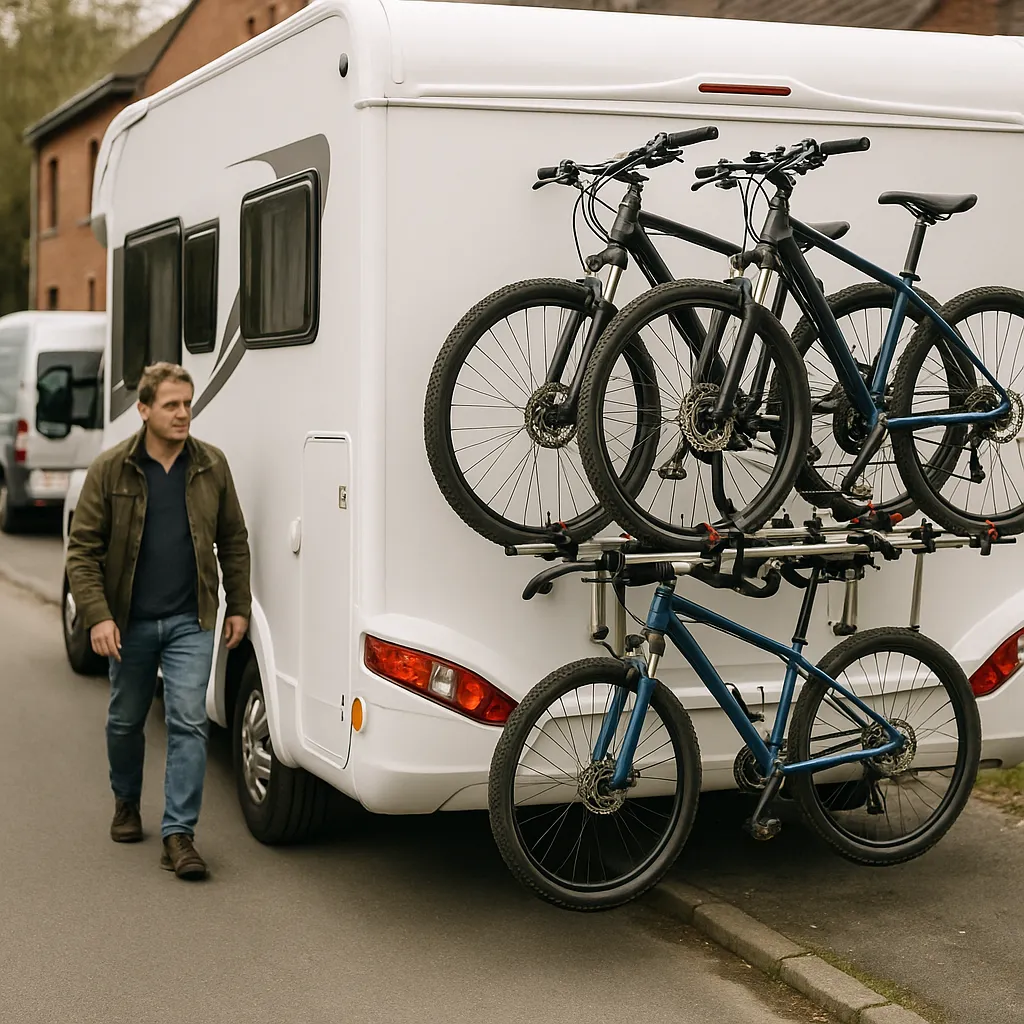 Louer Motorhome Avec Porte Vélos Pour 3 Vélos En Belgique