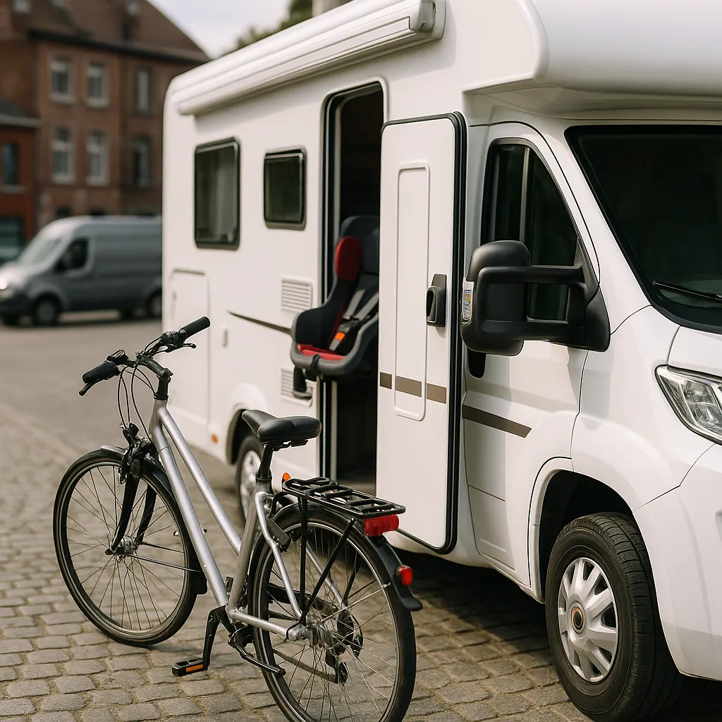 Louer Un Motorhome Avec Porte-vélos Et Siège Enfant à Visé