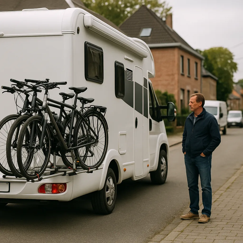 Louer Un Motorhome Avec Porte-vélos Pour 4 Vélos En Belgique