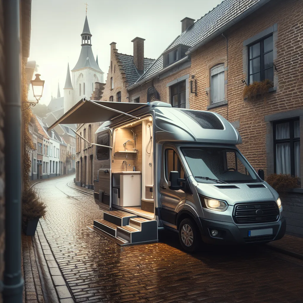 Louer Van Aménagé Avec Douche Extérieure Belgique