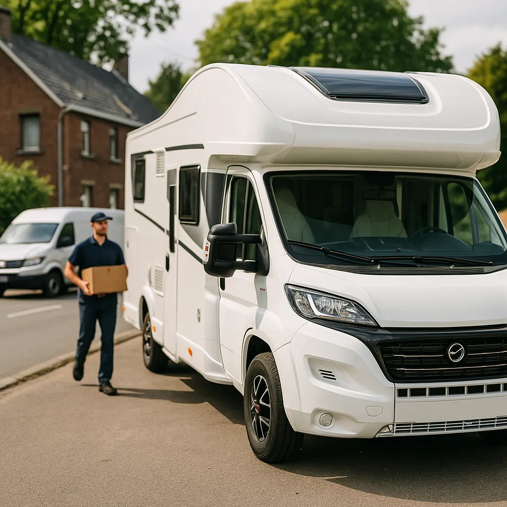 Motorhome Neuf Prêt à Immatriculer Avec Livraison Rapide à Huy