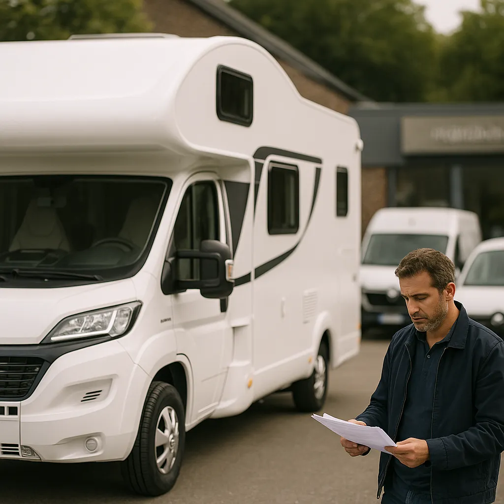 Motorhome Prêt à Immatriculer Avec Démarches Administratives Incluses En Belgique