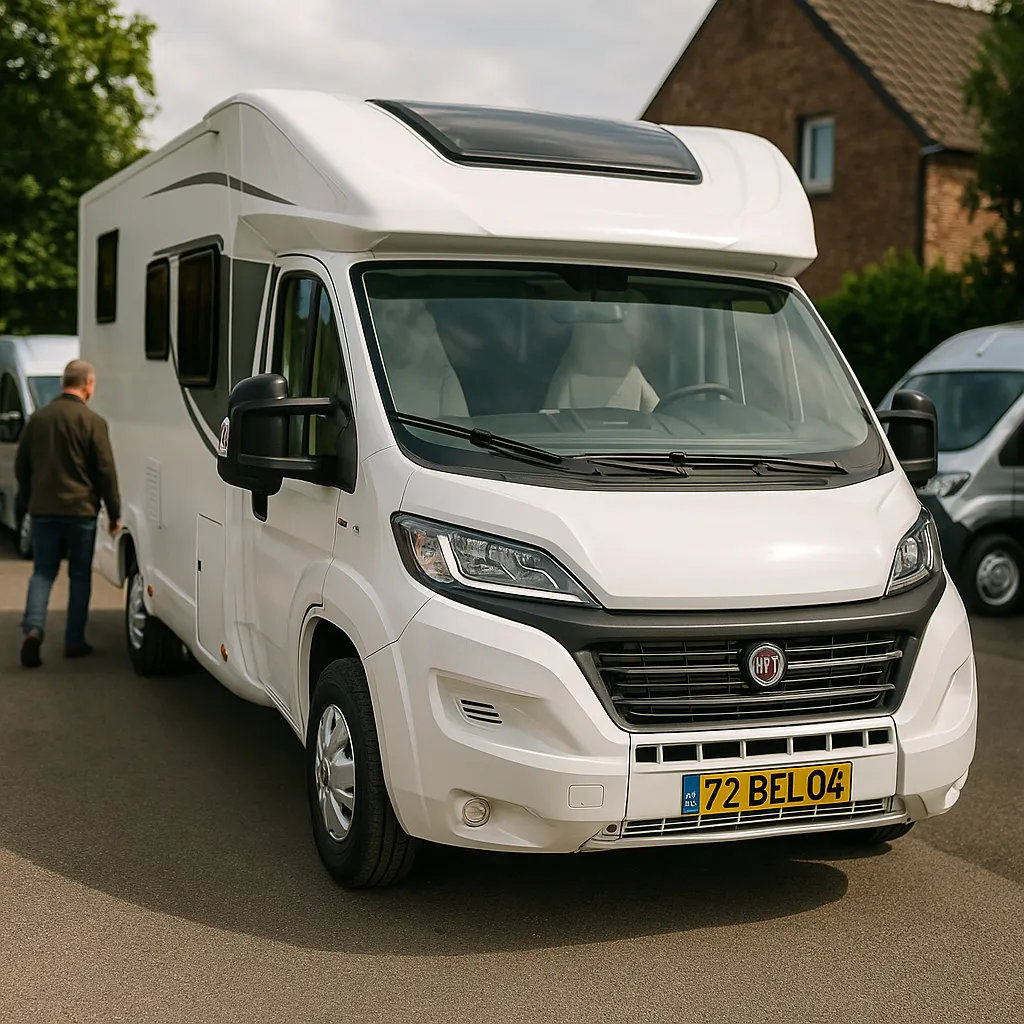 Motorhome Prêt à Immatriculer Avec Livraison En 72h En Belgique