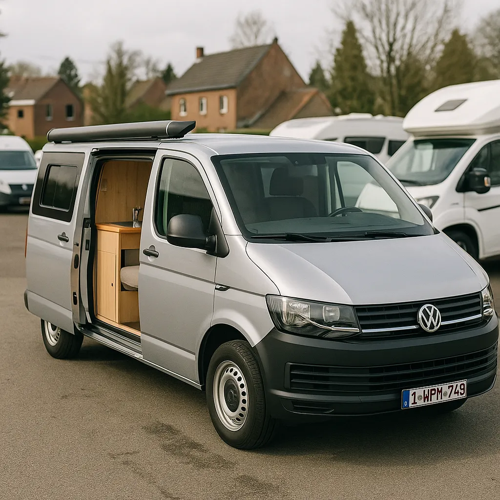 Van Aménagé à Vendre Avec Homologation Belge à Waremme