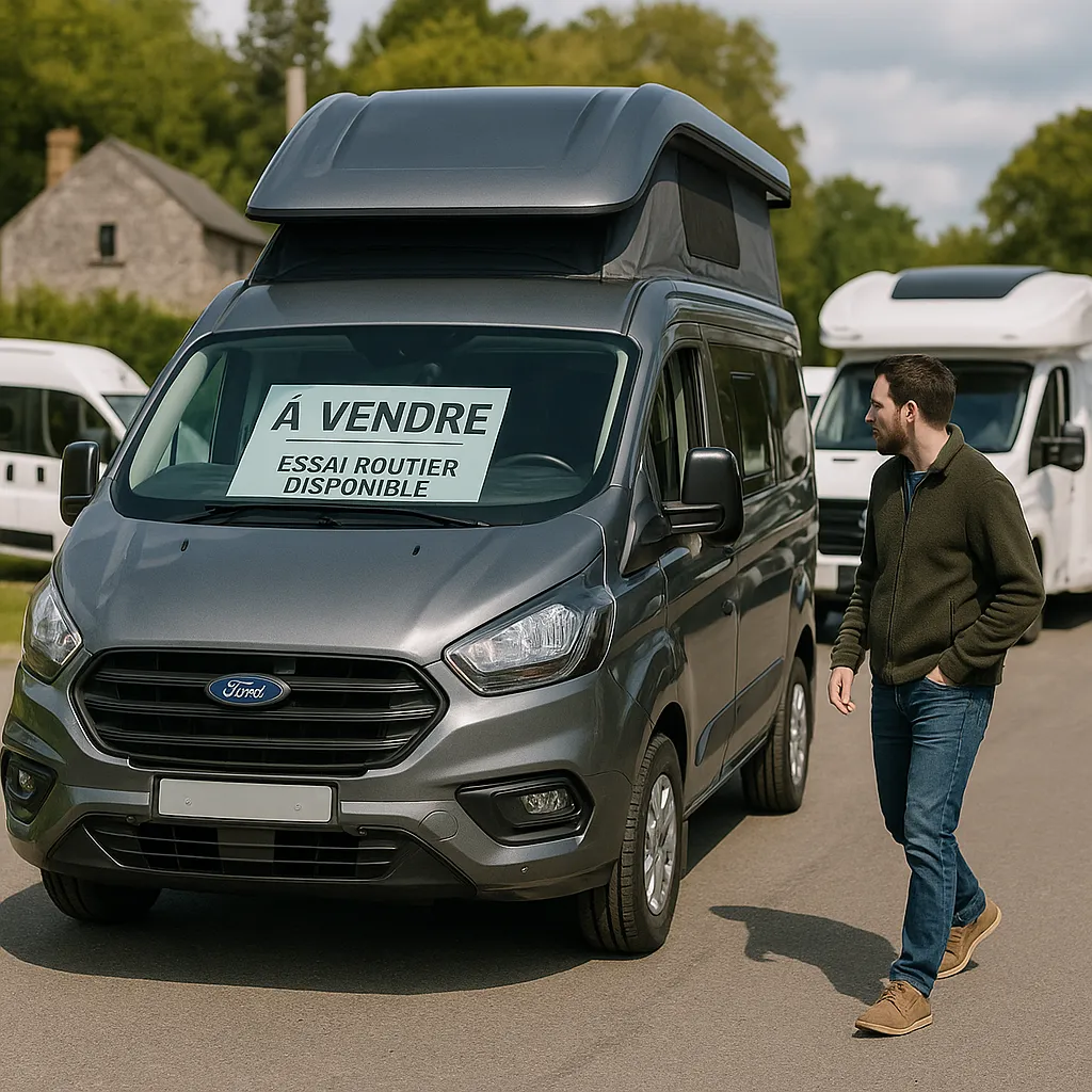 Van Aménagé à Vendre En Belgique Avec Essai Routier Disponible