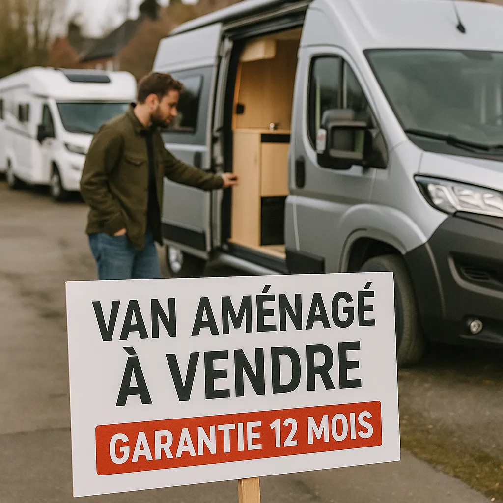 Van Aménagé à Vendre En Belgique Avec Garantie 12 Mois