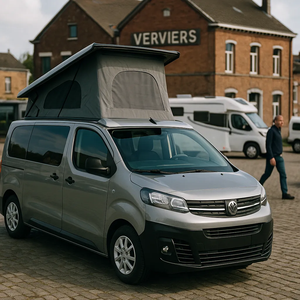 Van Aménagé Compact Avec Toit Relevable à Verviers
